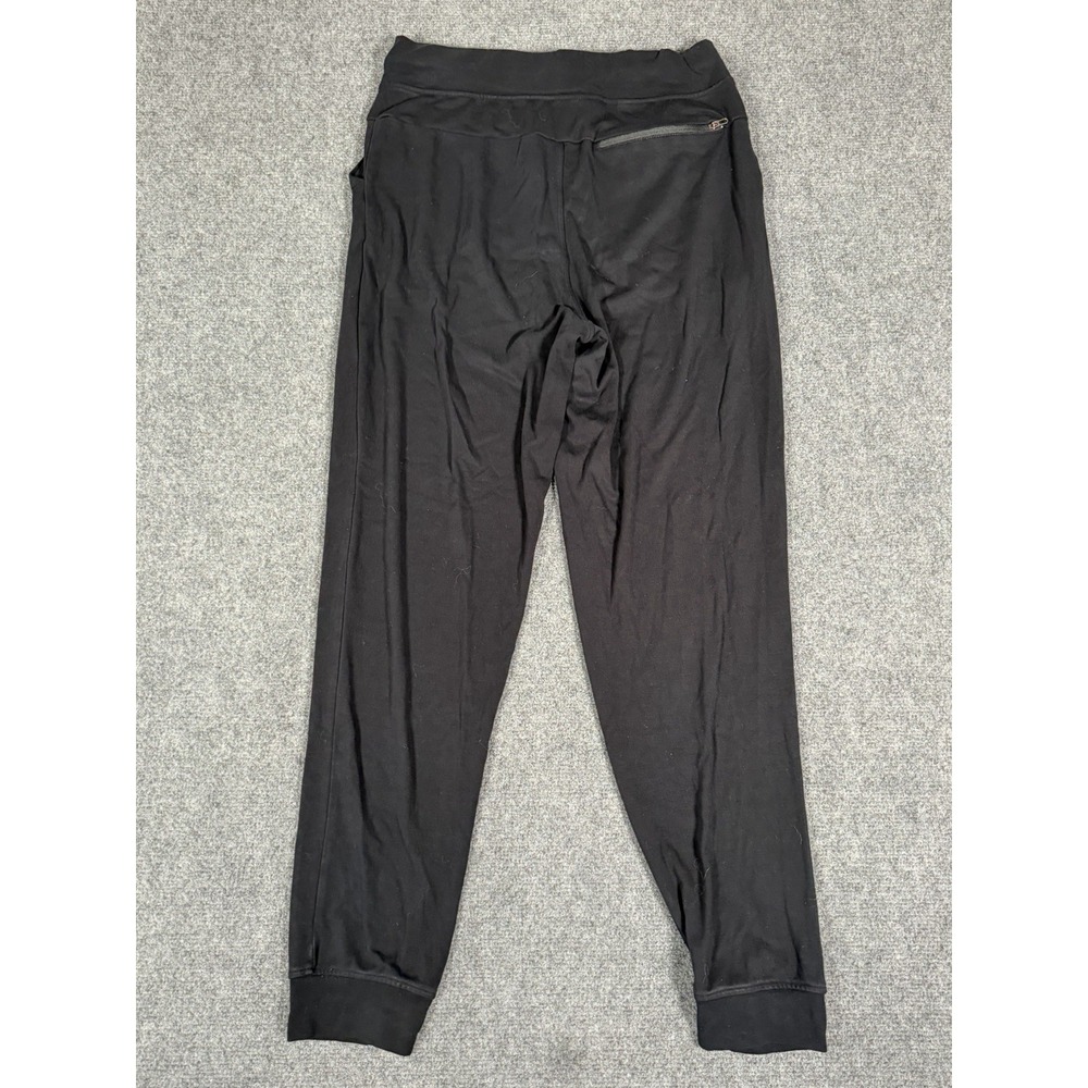 Cozy Earth Womens Small Black Bamboo Jogger Lounge Pants Drawstring Pockets - Picture 11 of 13